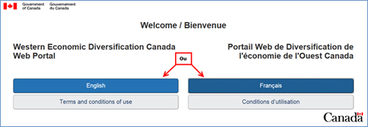 Figure 1 : Page d'accueil