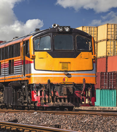 container freight train