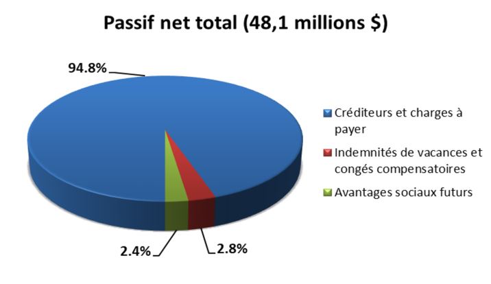 Passif net total (48,1 millions $)